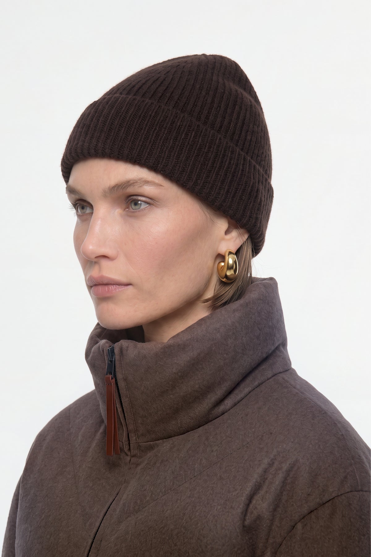 Ripp-Strickmütze aus Kaschmir-Mix-Rich & Royal
