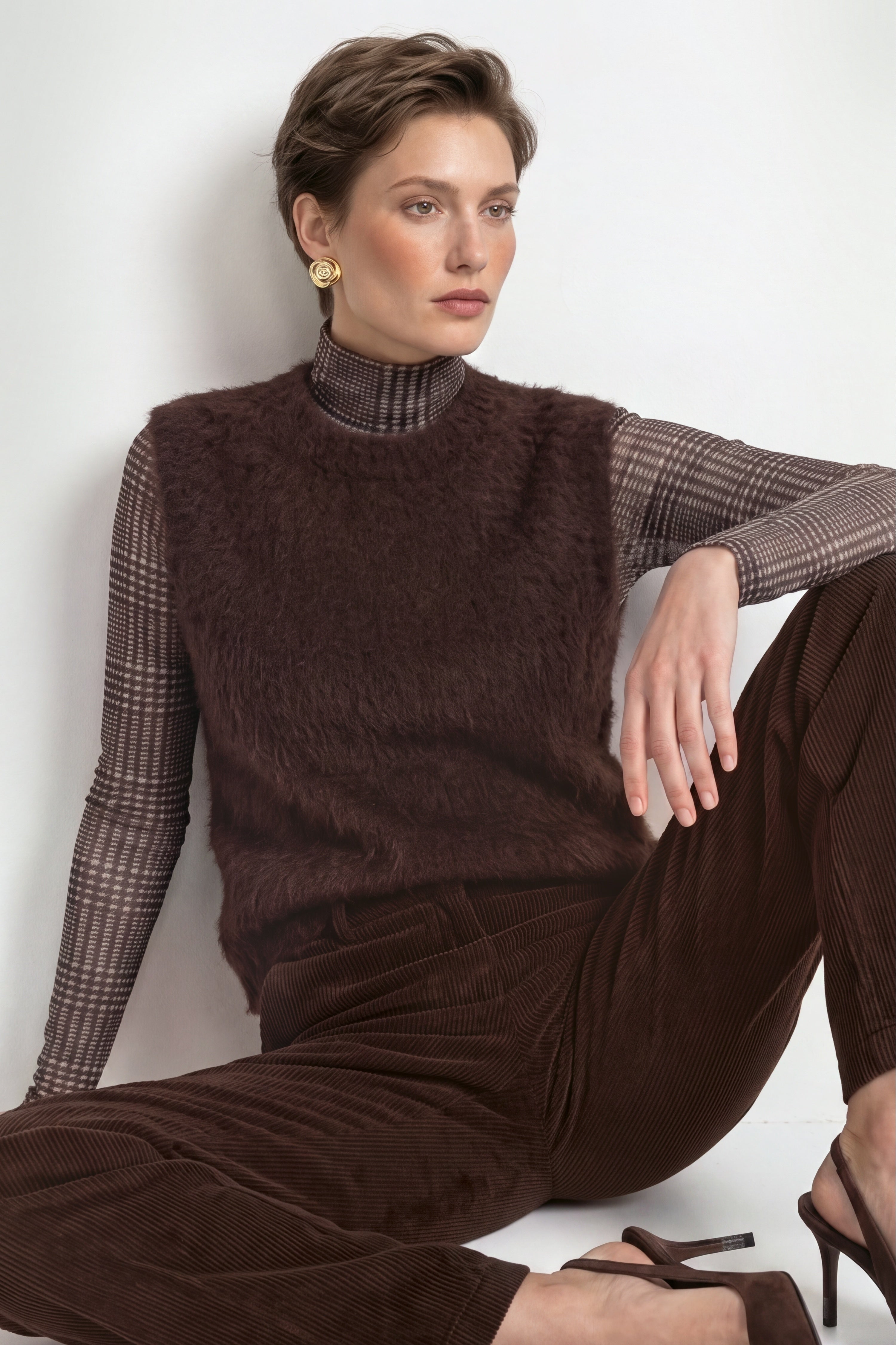 Pullunder aus Wolle-Mix-Rich & Royal