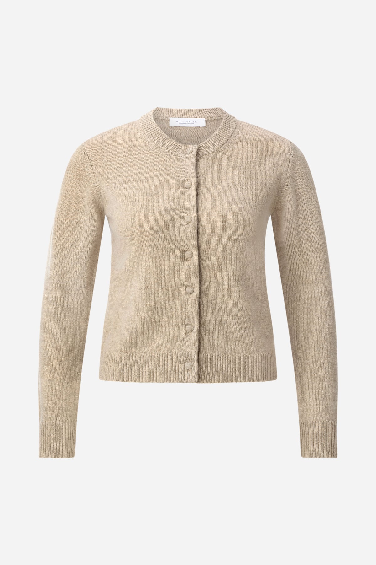 Cropped Cardigan aus Merino-Mix-Rich & Royal
