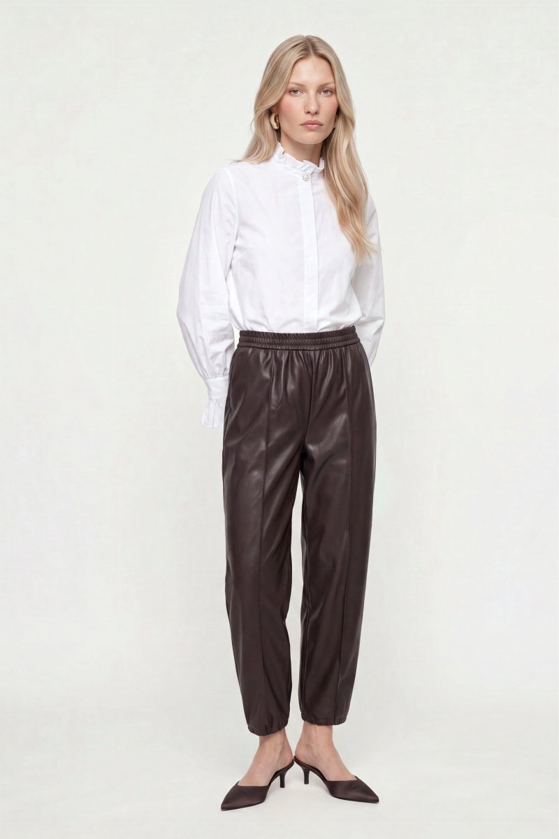 Baumwollbluse mit Rüschenkragen-Rich & Royal