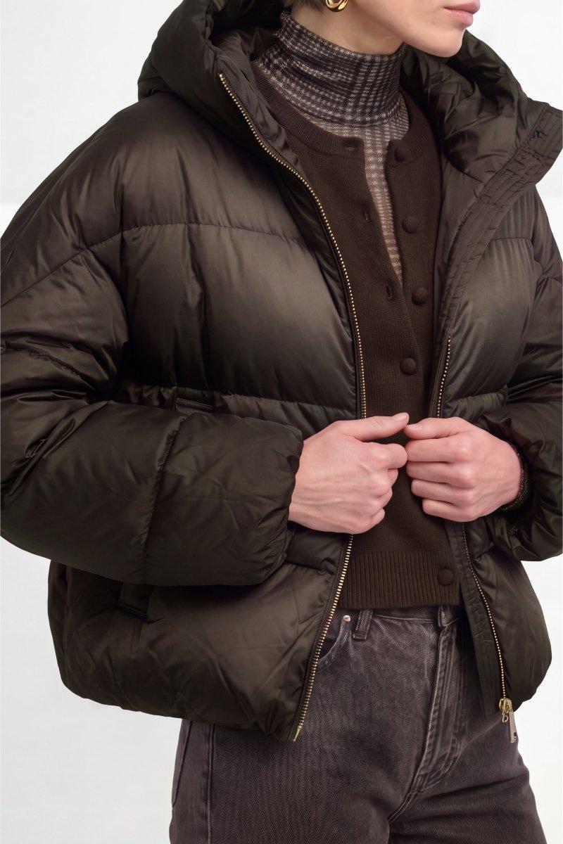 Daunenjacke mit Kapuze-Rich & Royal