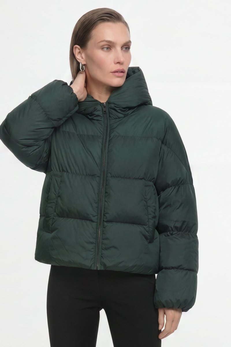 Daunenjacke mit Kapuze-Rich & Royal