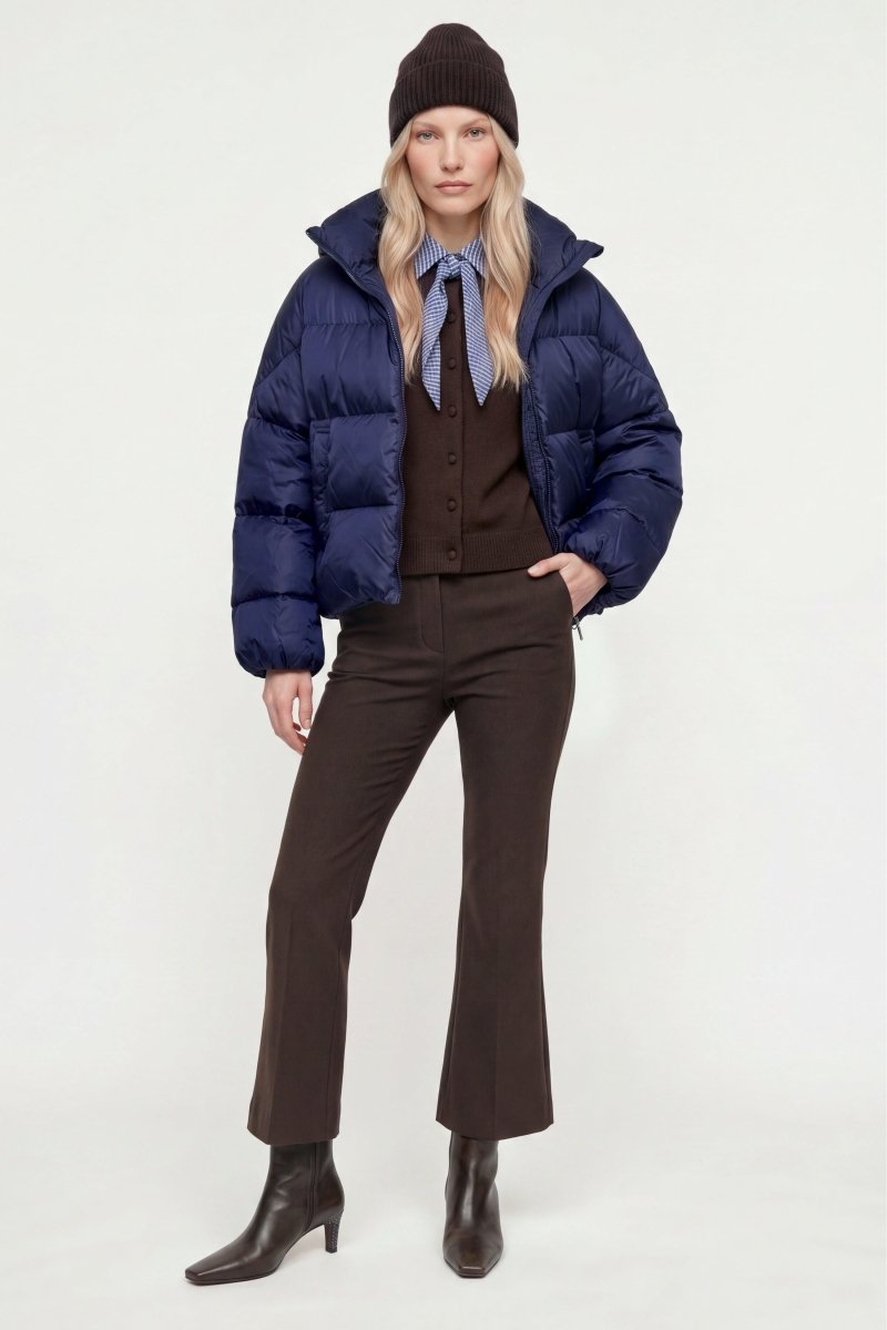 Daunenjacke mit Kapuze-Rich & Royal