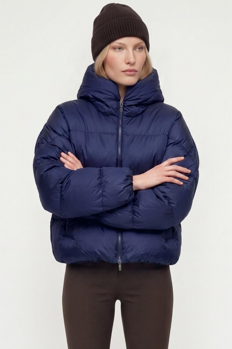 Daunenjacke mit Kapuze-Rich & Royal