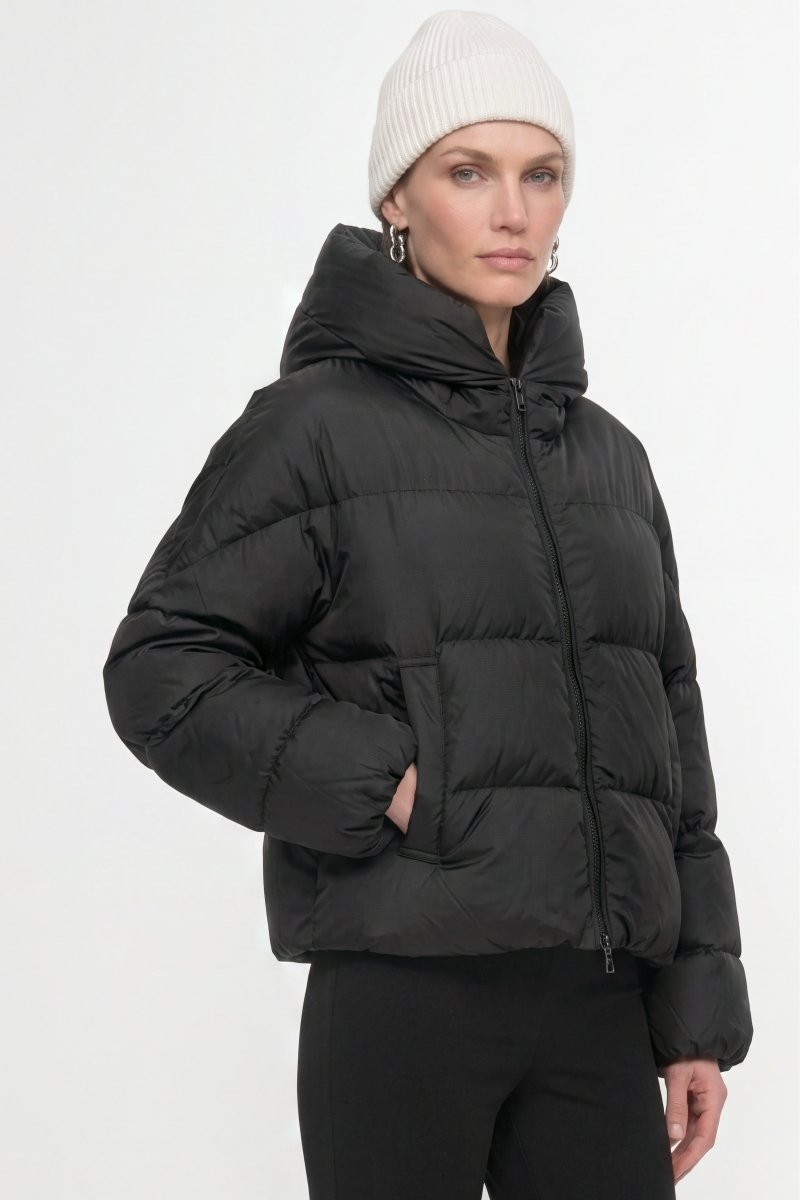 Daunenjacke mit Kapuze-Rich & Royal