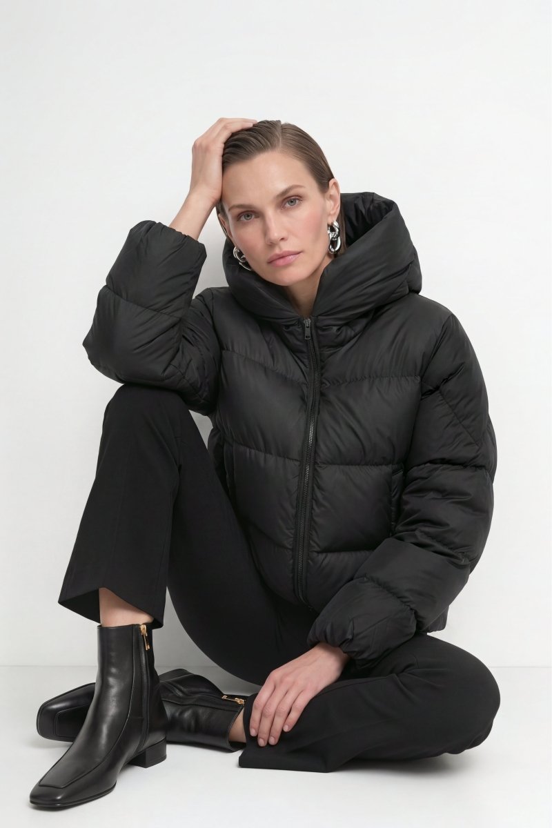 Daunenjacke mit Kapuze-Rich & Royal