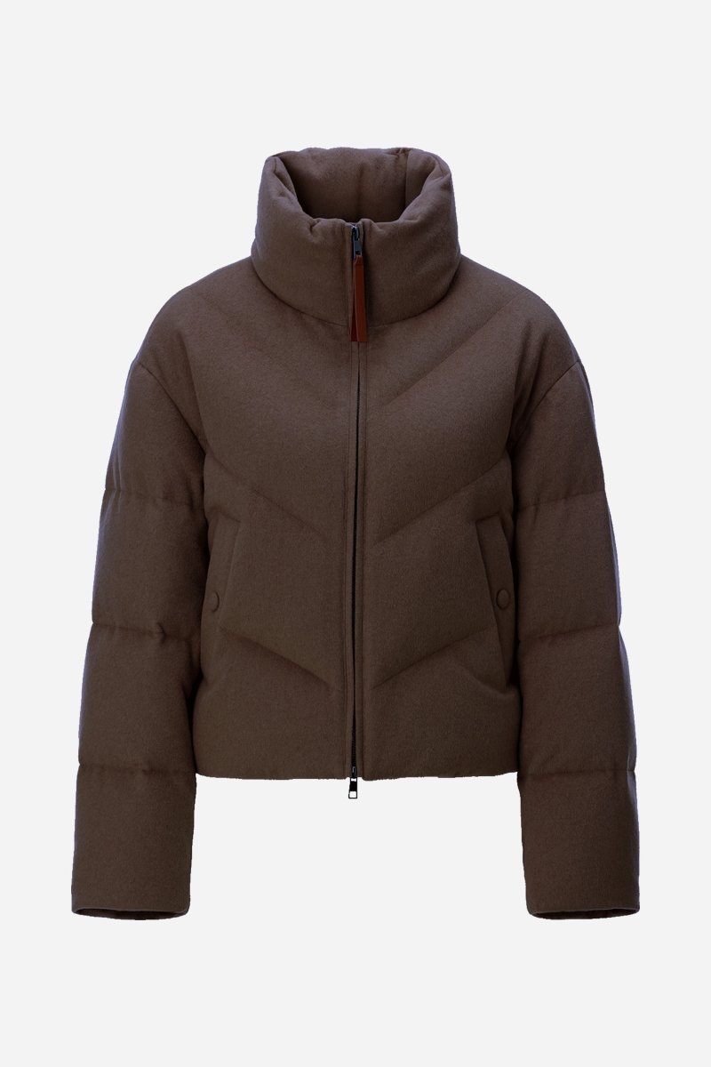 Wollmix-Jacke mit Daunenfüllung-Rich & Royal