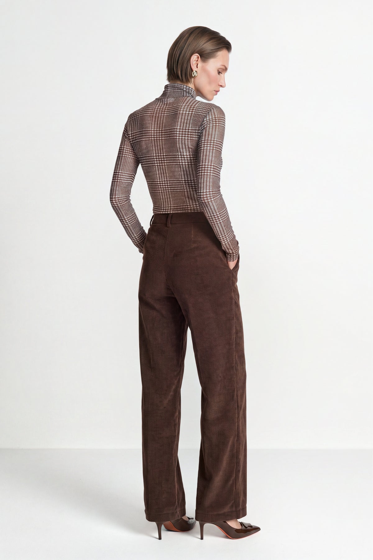 Cordhose mit weitem Bein-Rich & Royal