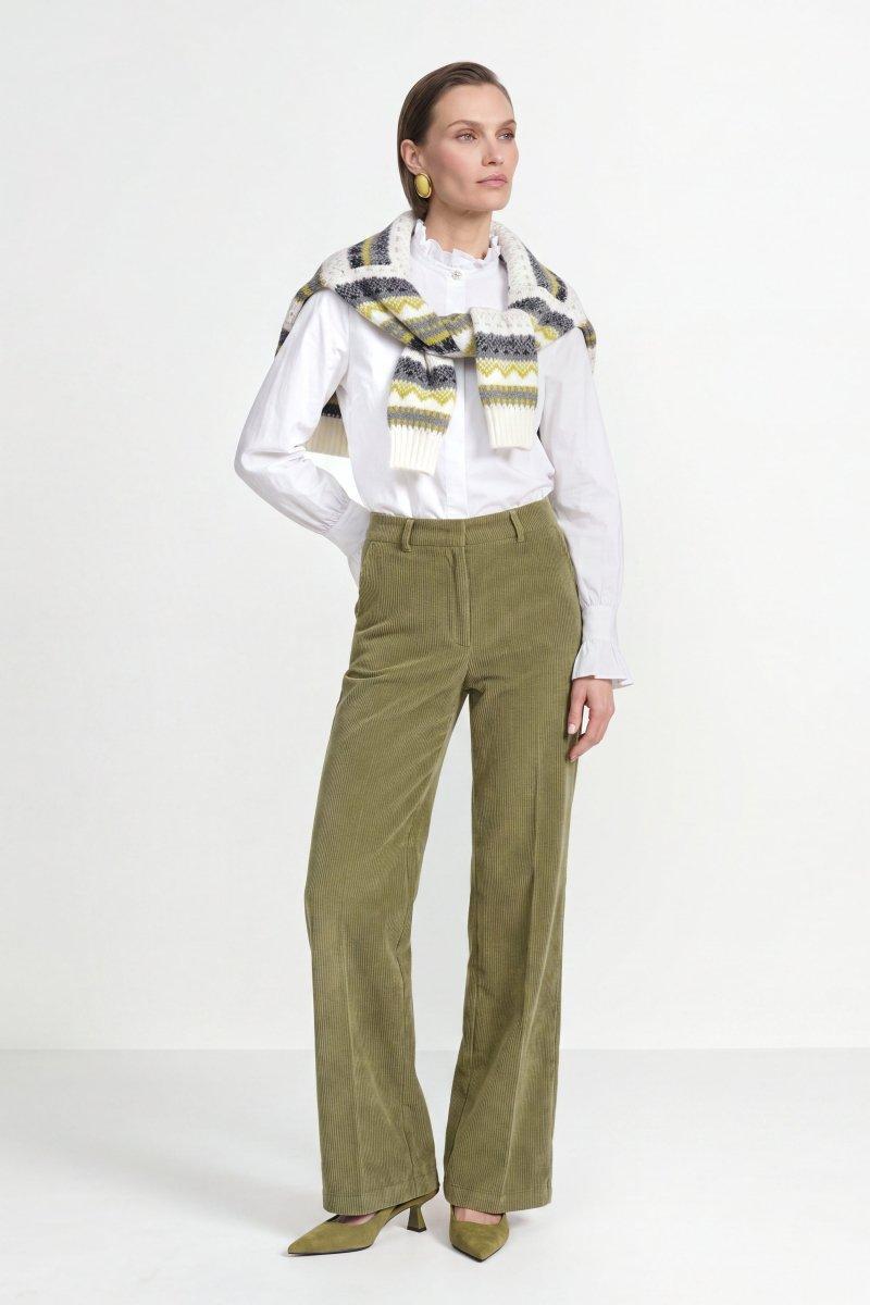 Cordhose mit weitem Bein-Rich & Royal
