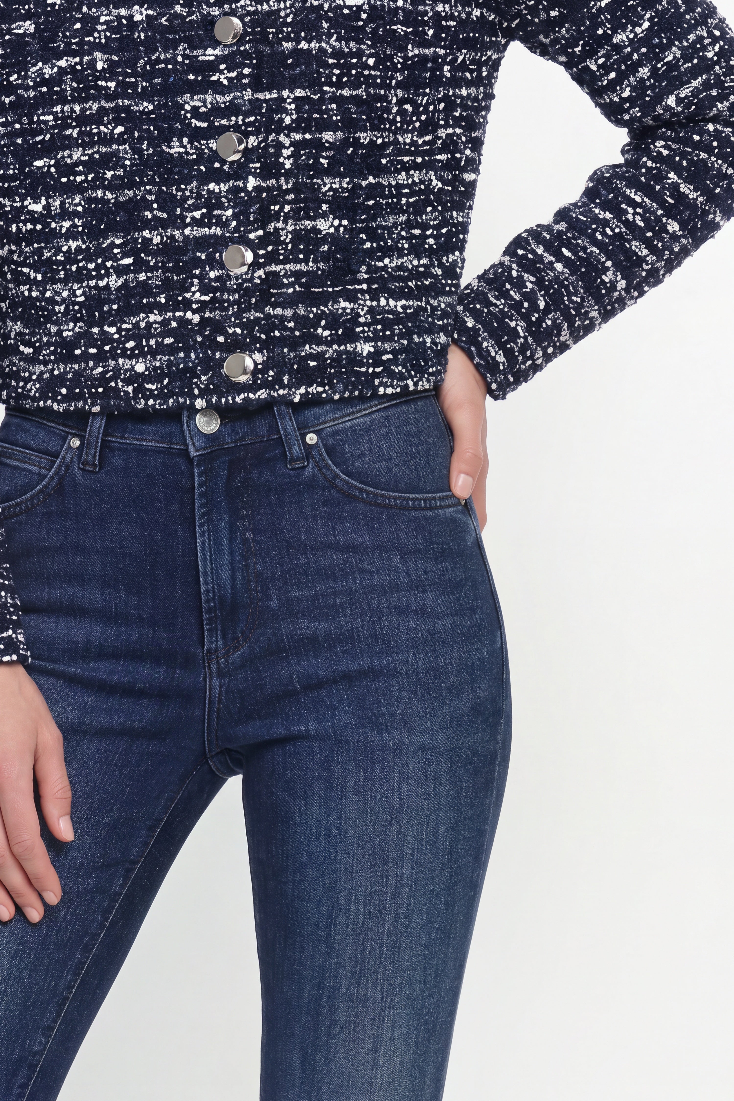 Skinny-Jeans in 7/8-Länge-Rich & Royal
