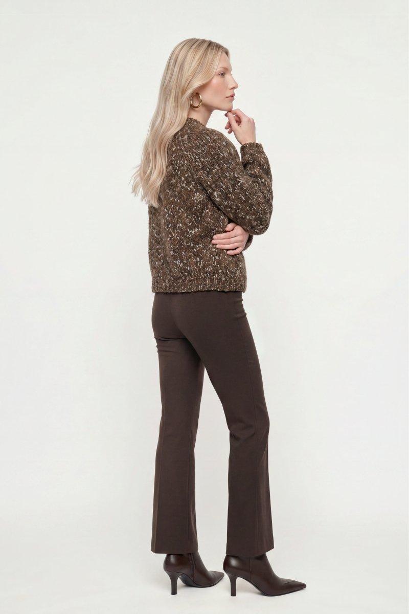 Grob gestrickter Woll-Mix-Cardigan-Rich & Royal