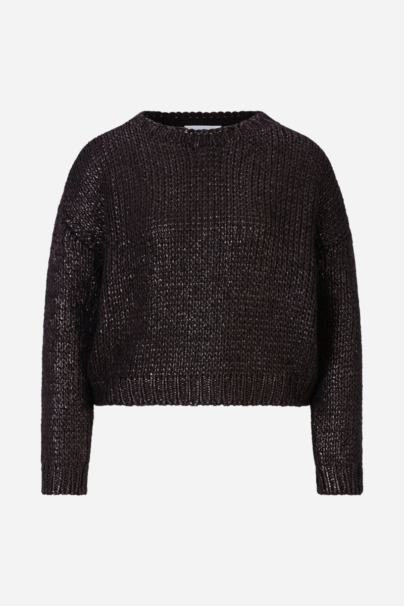 Grobstrickpullover mit Metallic-Effekt-Rich & Royal