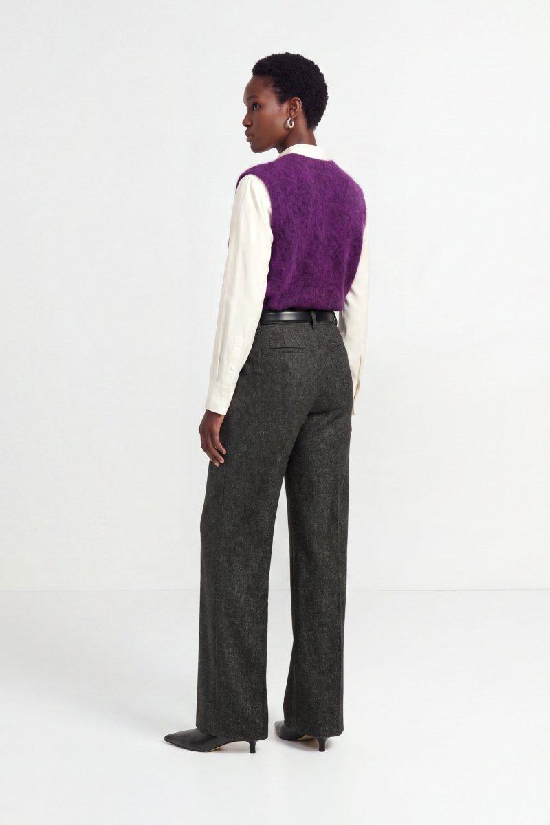 Mohair-Pullunder mit Rundhalsausschnitt-Rich & Royal