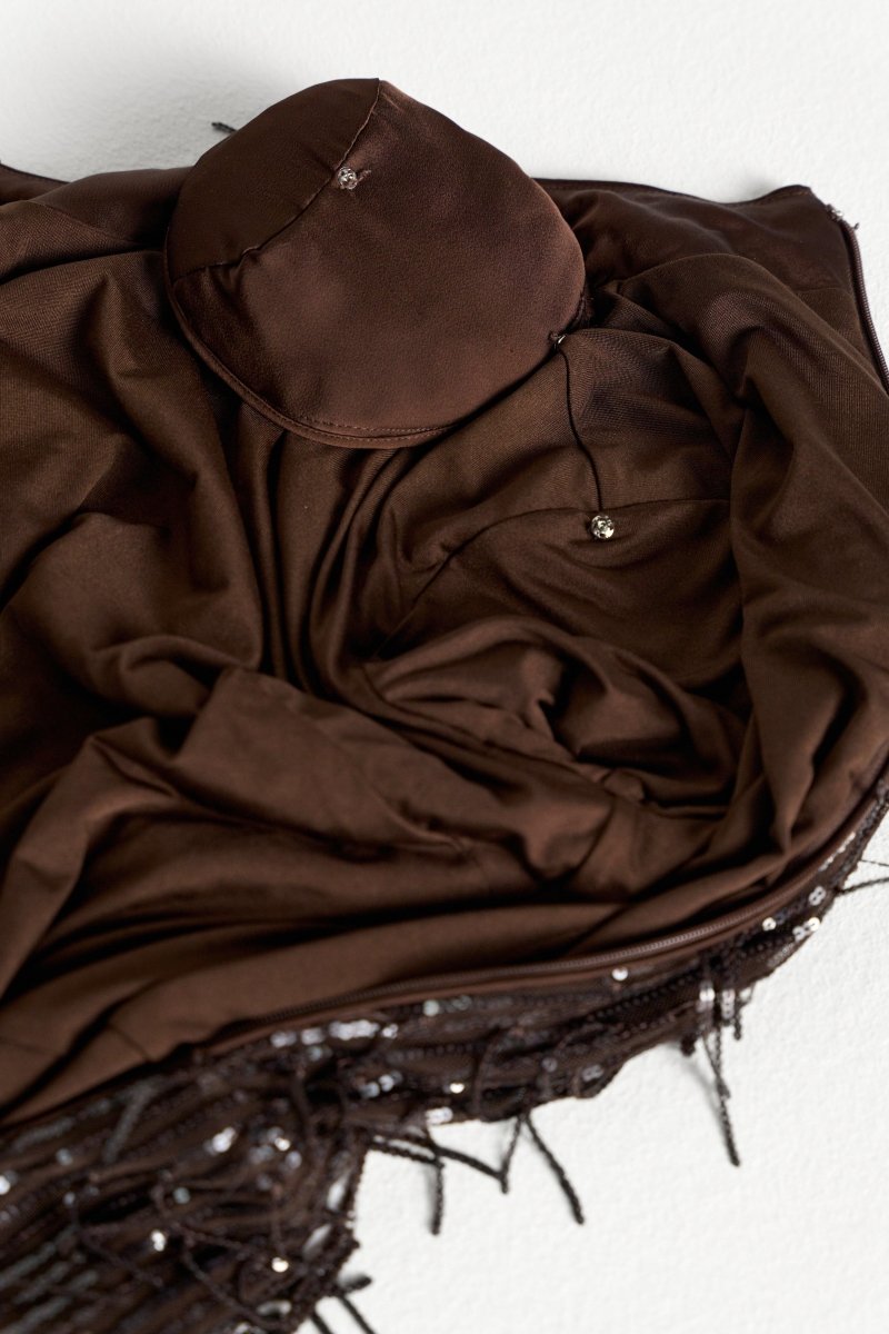 Paillettenkleid mit Fransen-Rich & Royal
