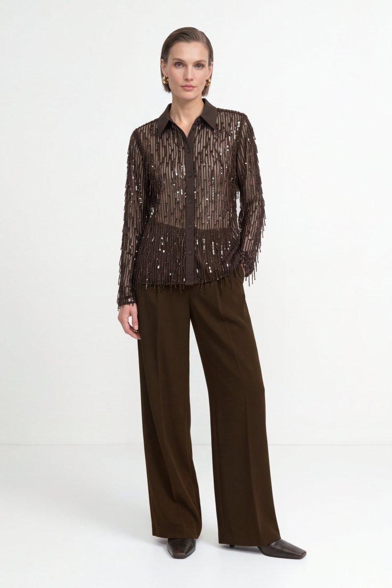 Pailletten-Hemdbluse-Rich & Royal