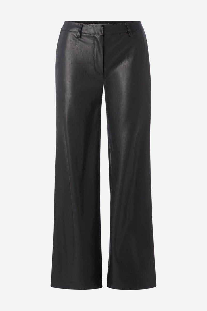 Straight-Leg-Hose in Lederoptik-Rich & Royal