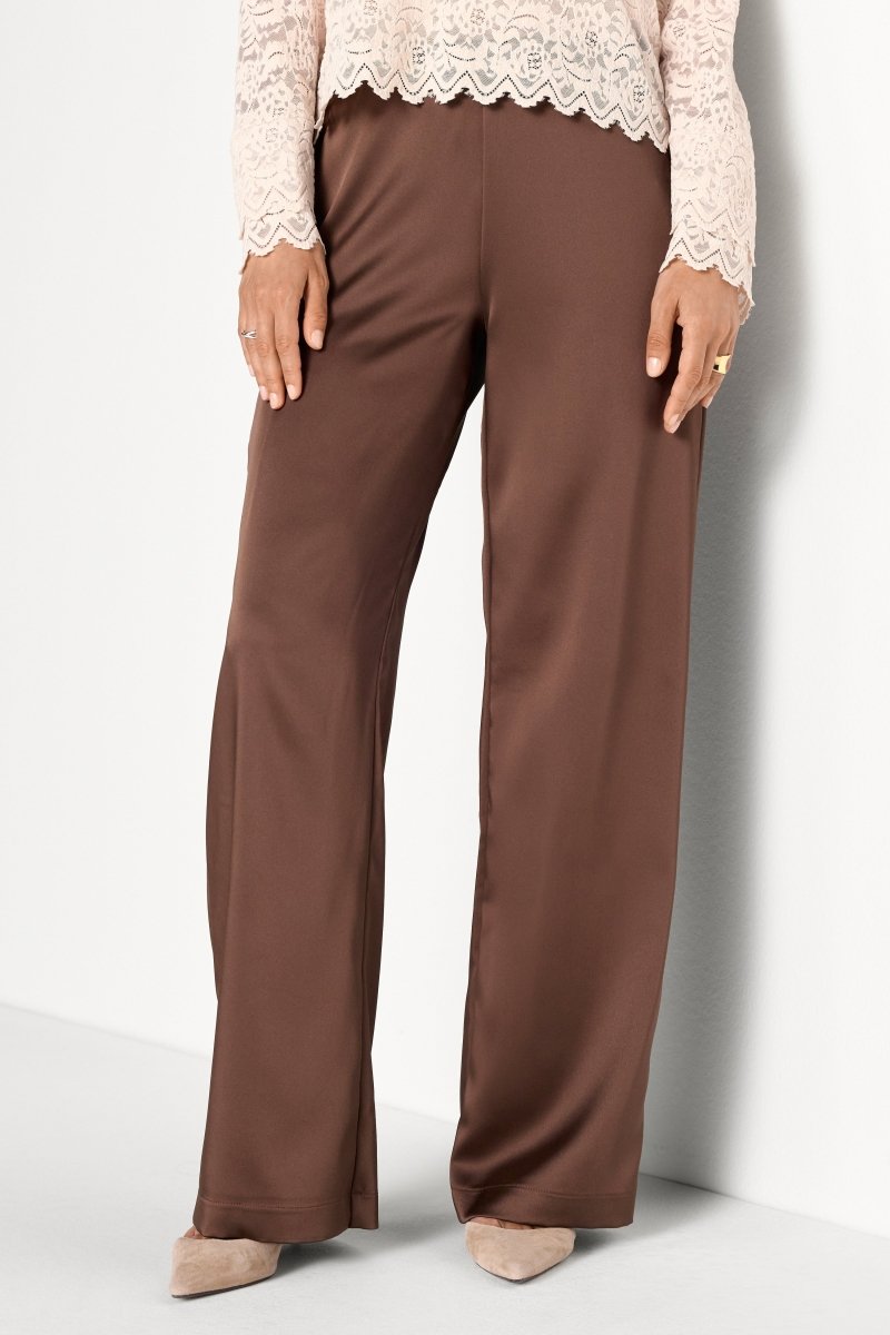 Wide-Leg-Satinhose-Rich & Royal