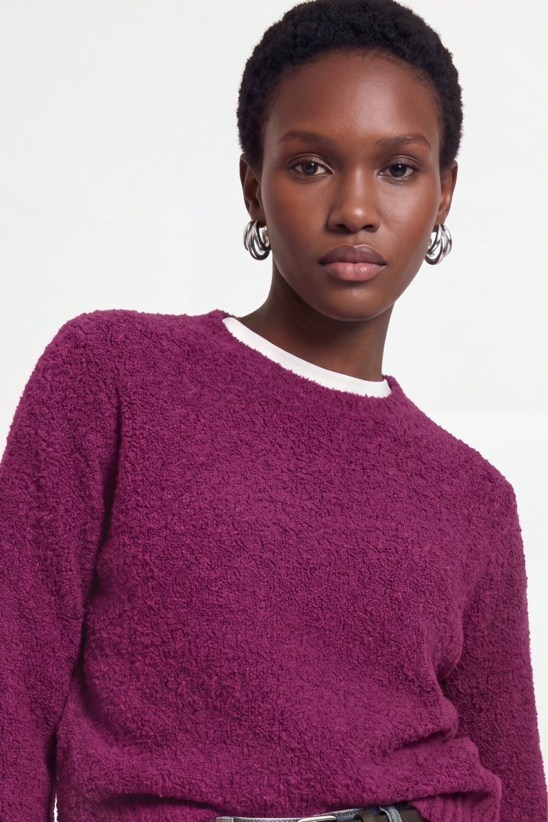 Bouclé-Strickpullover-Rich & Royal