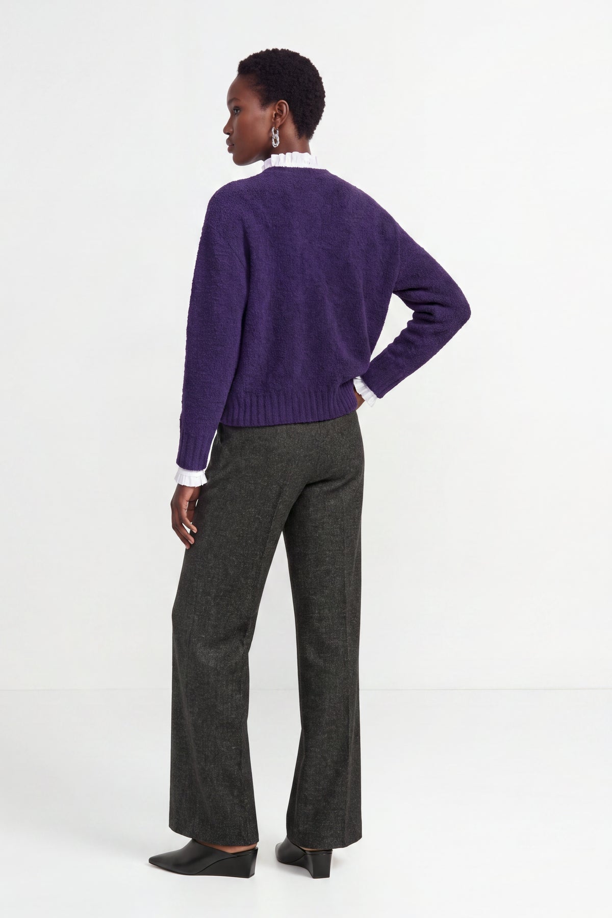 Bouclé-Strickpullover-Rich & Royal