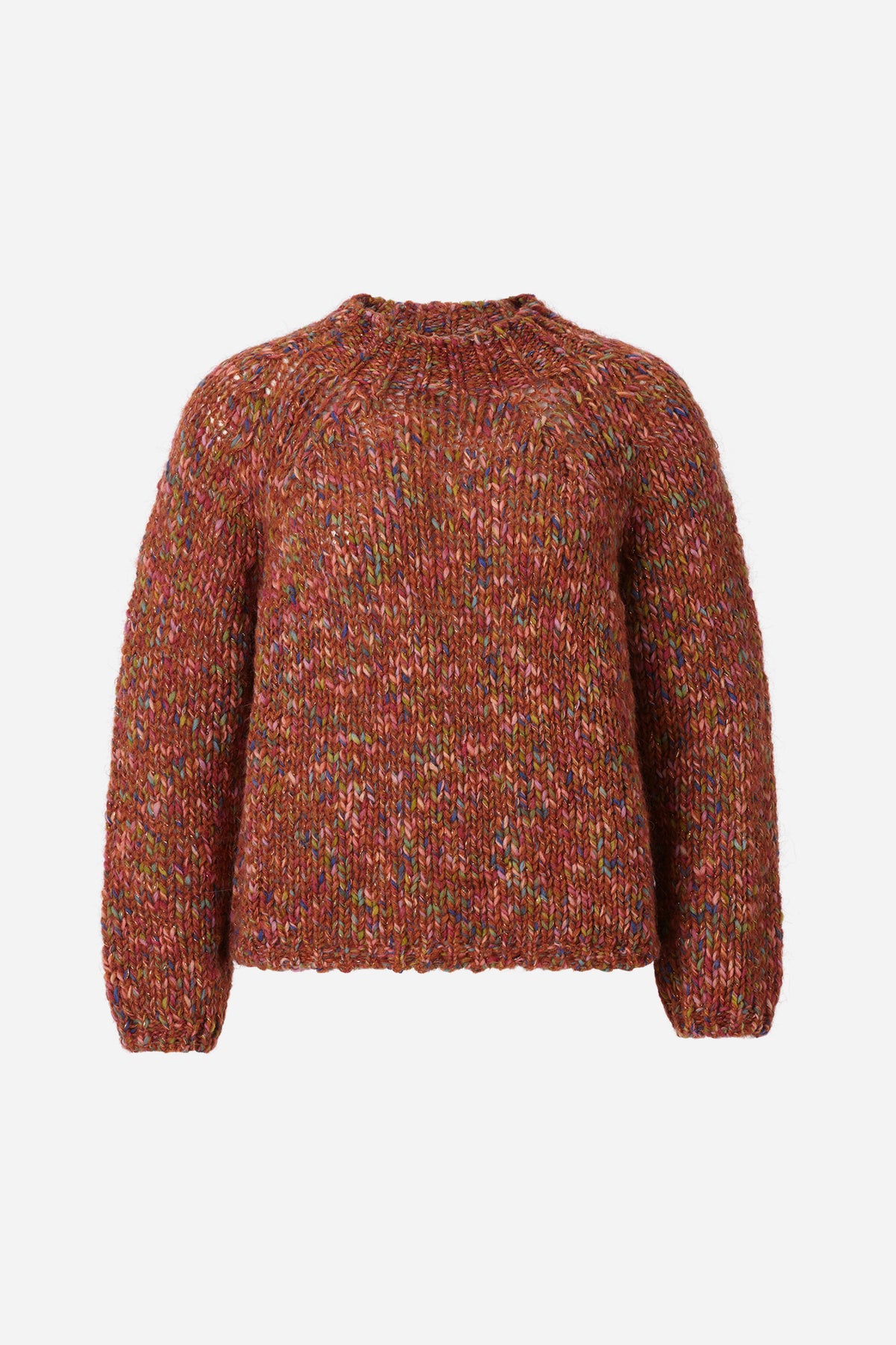 Grobstrickpullover mit Mouliné-Effekt-Rich & Royal