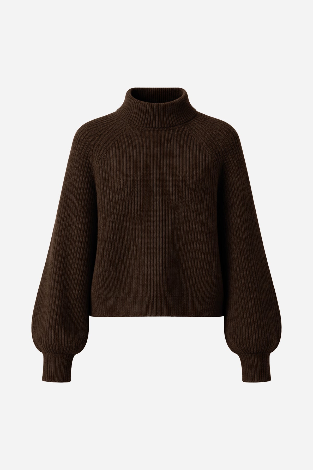 Rippstrick-Rollkragenpullover-Rich & Royal