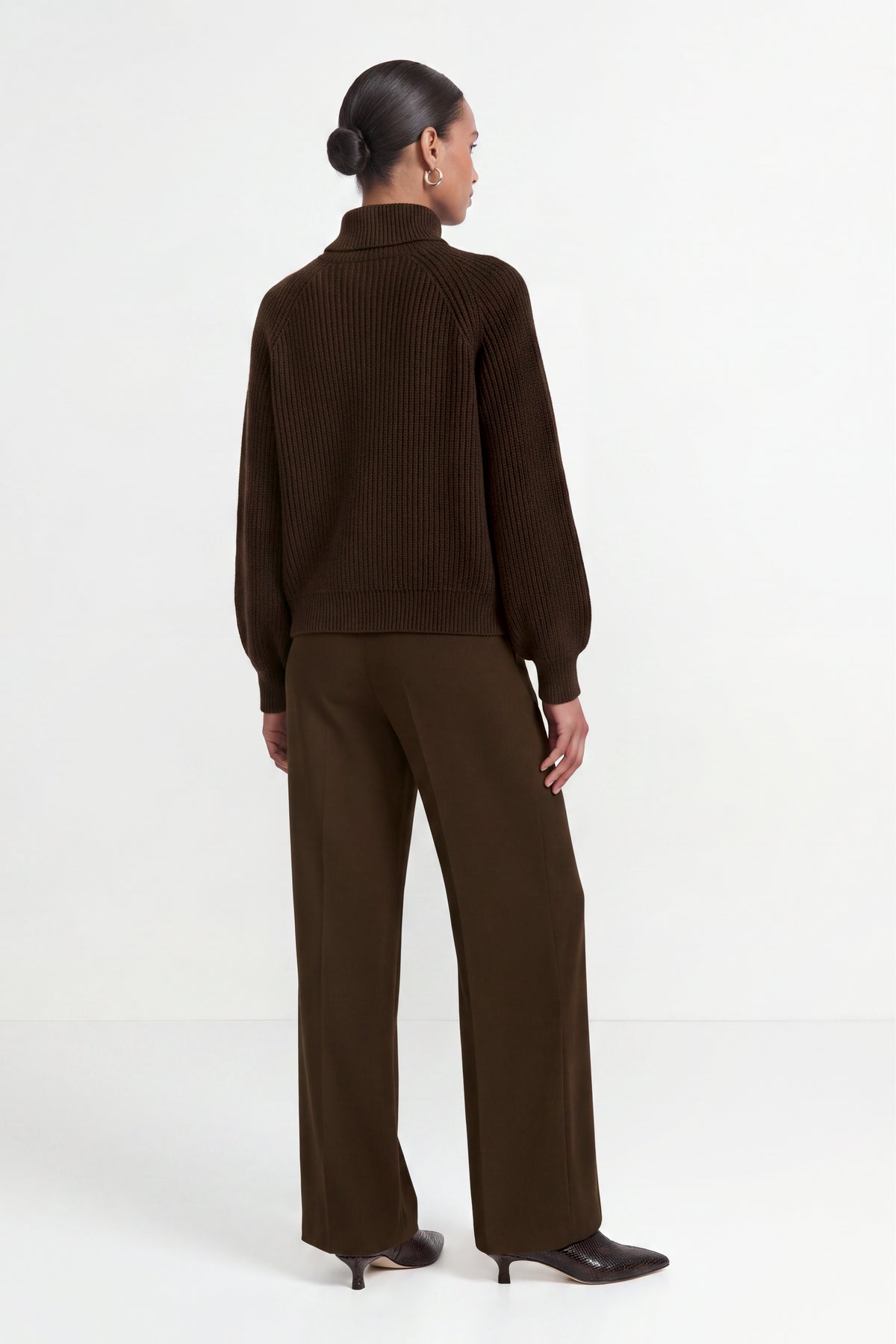 Rippstrick-Rollkragenpullover-Rich & Royal