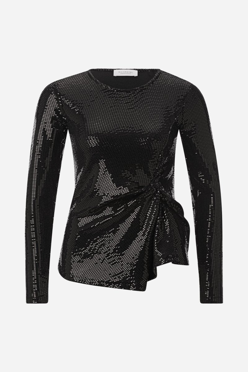 Pailletten-Longsleeve-Rich & Royal