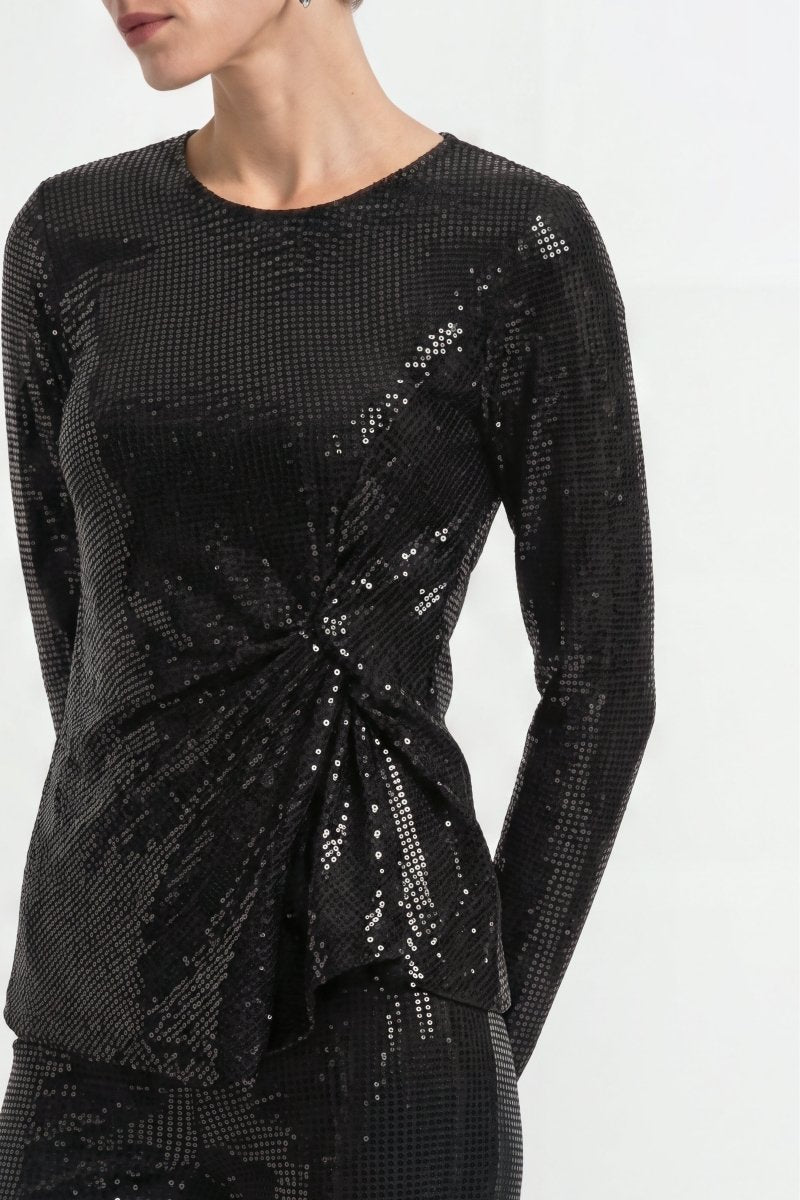 Pailletten-Longsleeve-Rich & Royal