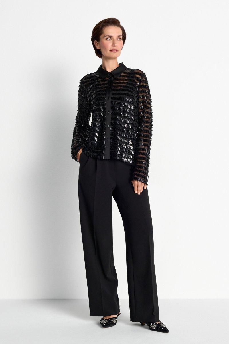 Pailletten-Hemdbluse-Rich & Royal
