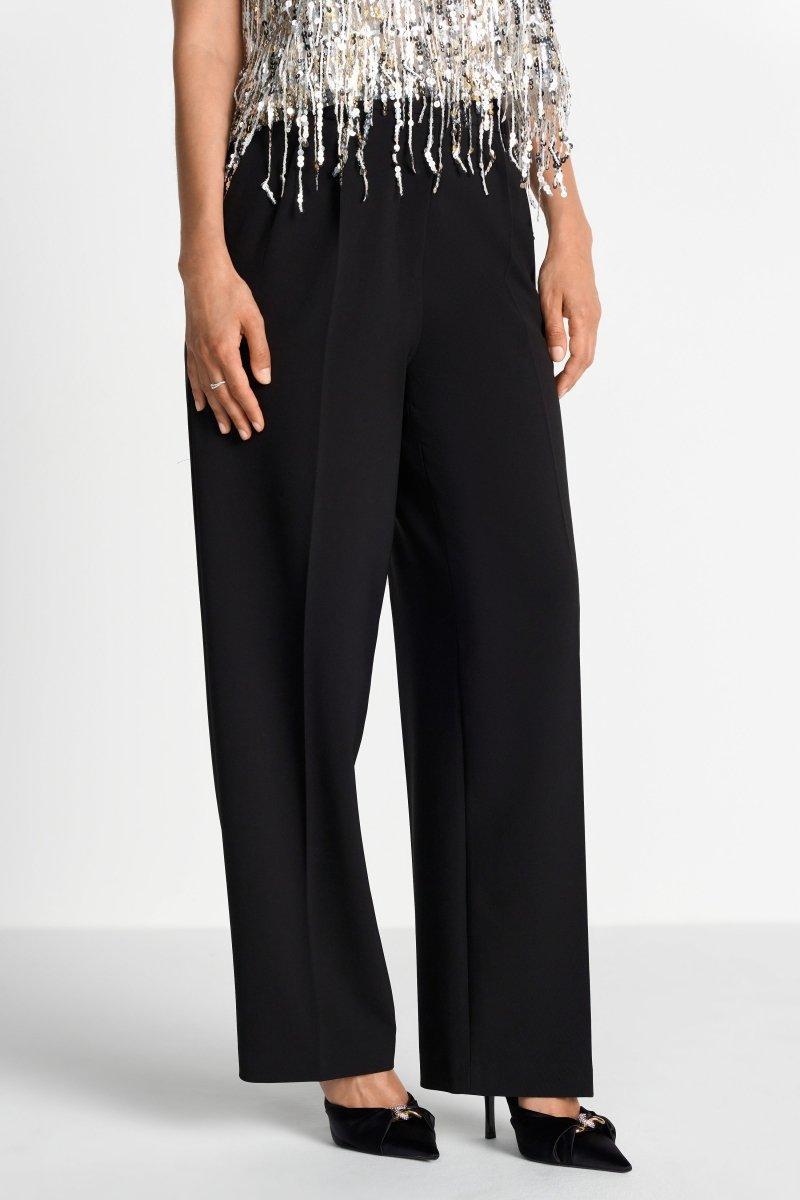 Bundfaltenhose mit weitem Bein-Rich & Royal
