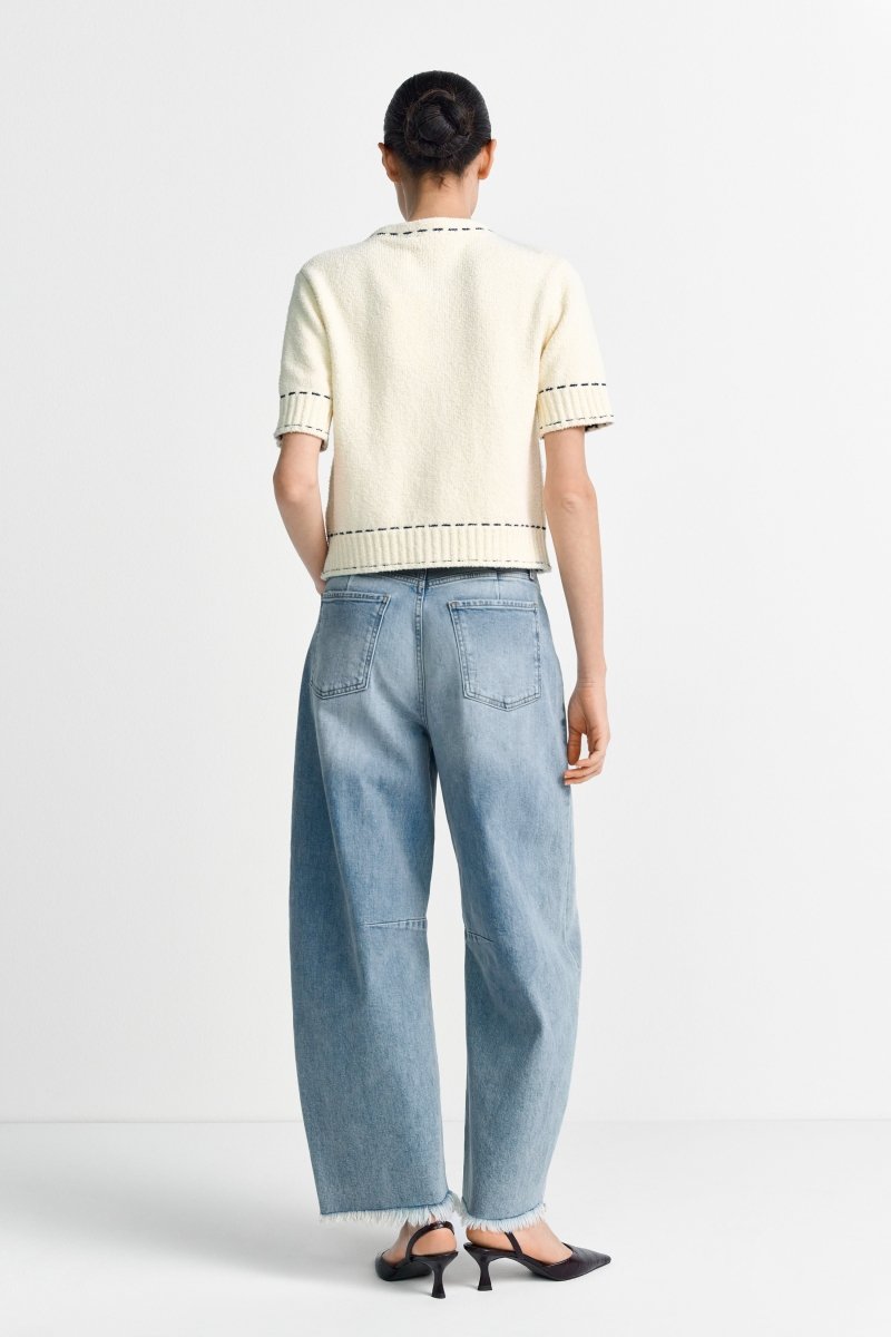 Used-Jeans in Indigoblau-Rich & Royal