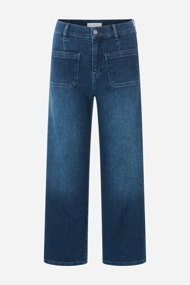 Indigo-Jeans mit Taschen-Rich & Royal