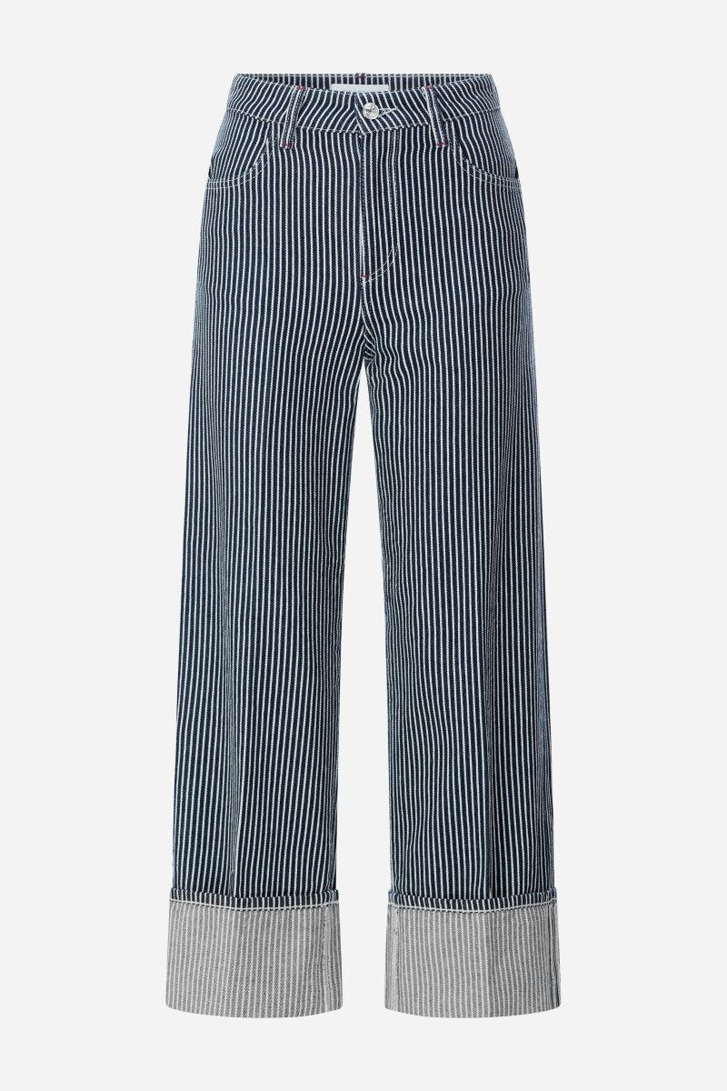 Jeans mit Nadelstreifen-Rich & Royal