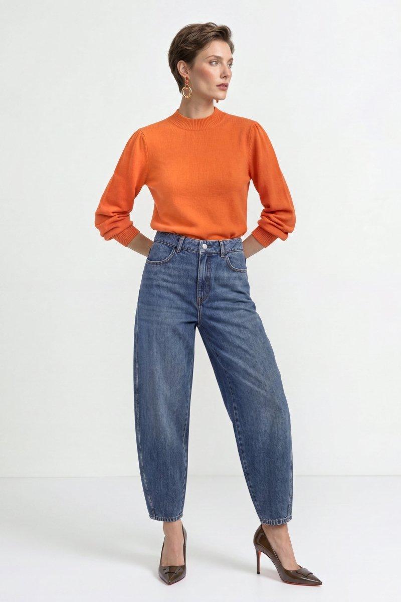 Barrel-Baumwolljeans-Rich & Royal