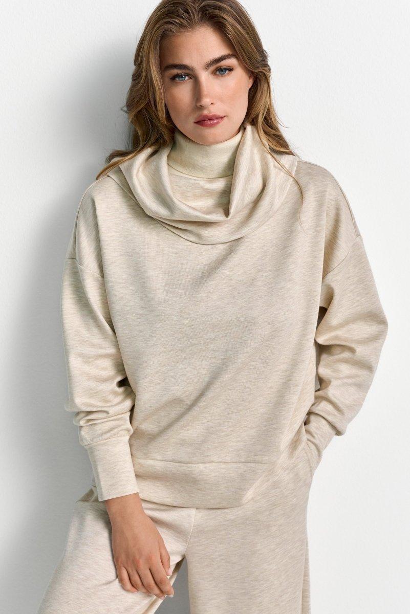 Sweatshirt mit Stehkragen-Rich & Royal