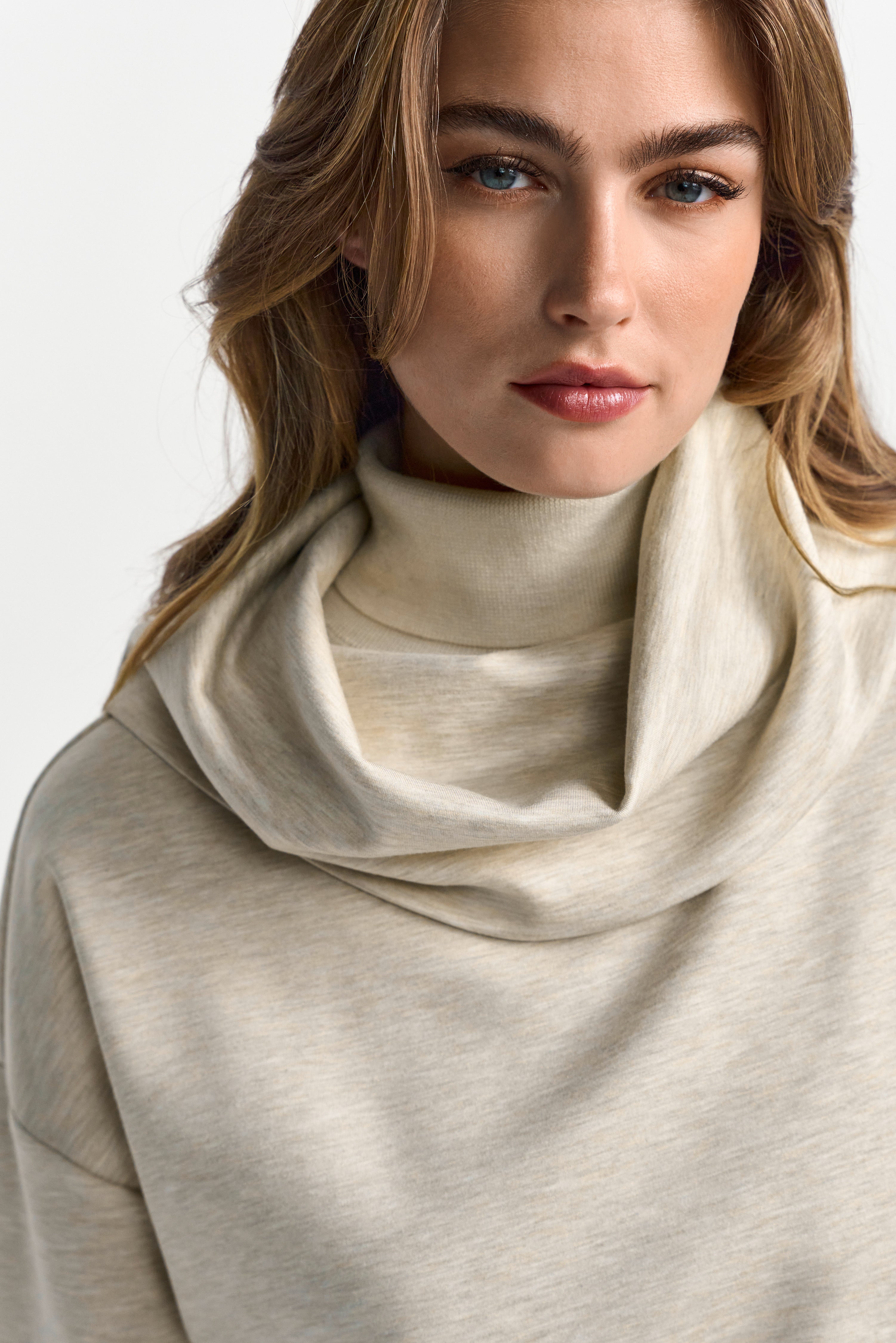 Sweatshirt mit Stehkragen-Rich & Royal