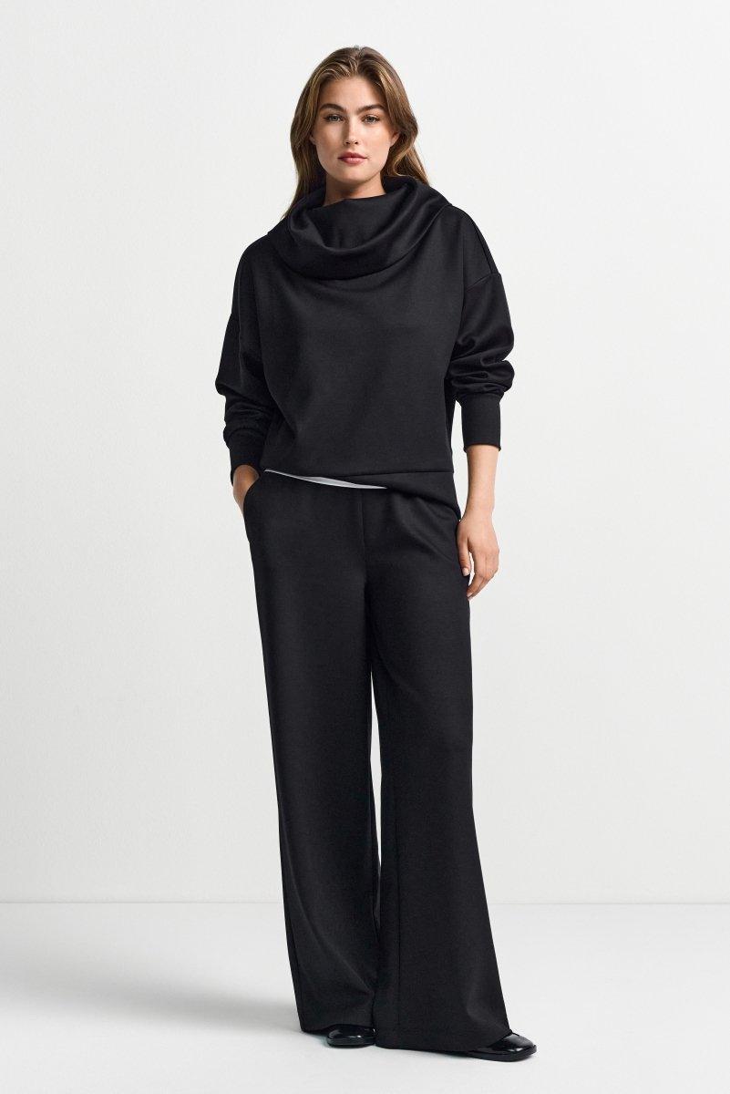 Sweatshirt mit Stehkragen-Rich & Royal