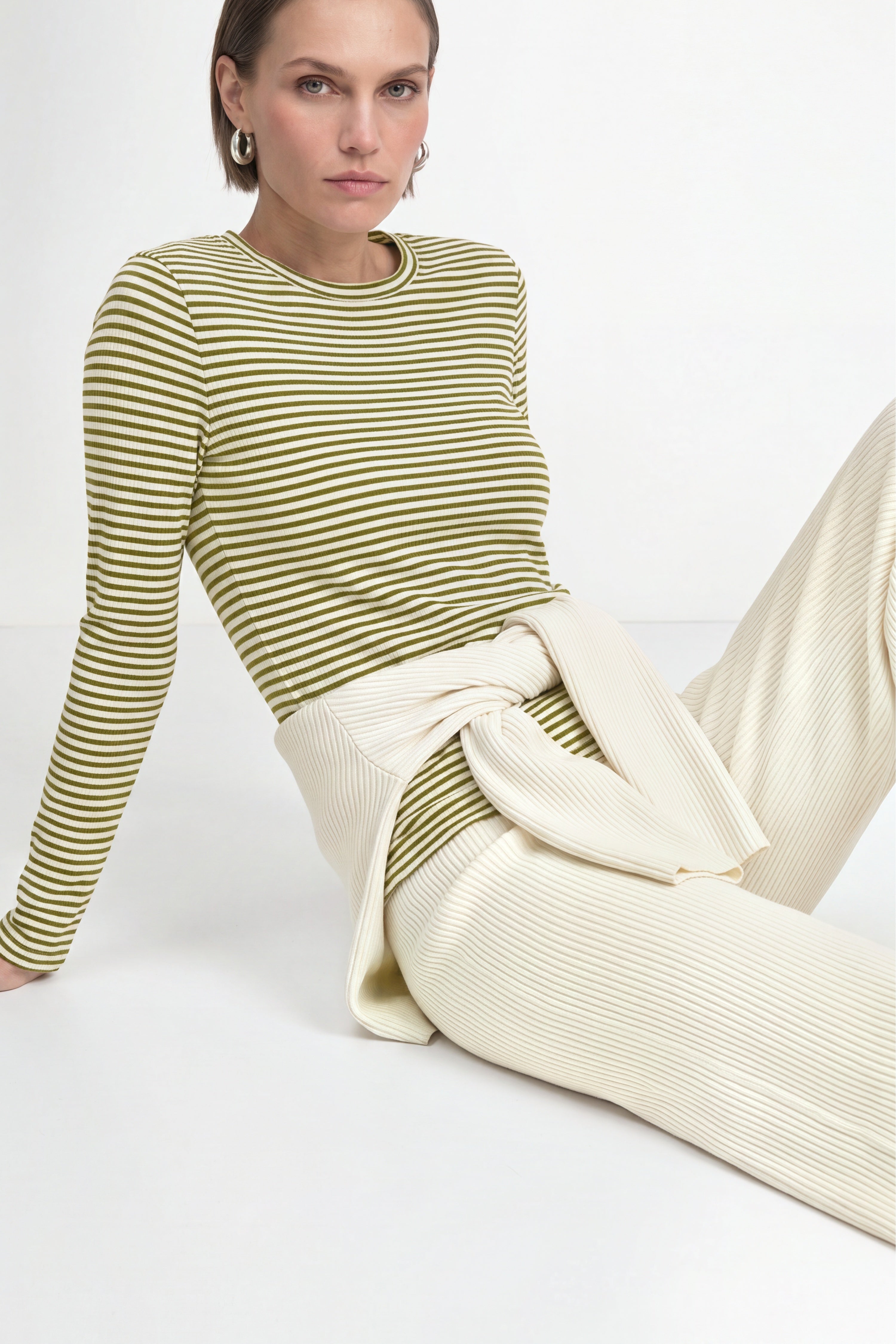 Cord-Hose mit weitem Bein-Rich & Royal