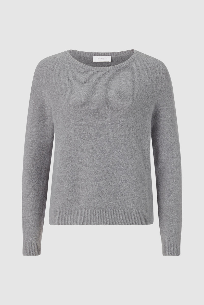 Nahtloser Strickpullover-Rich & Royal