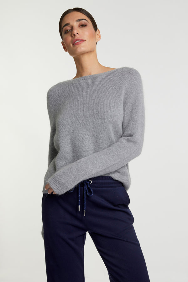 Nahtloser Strickpullover-Rich & Royal