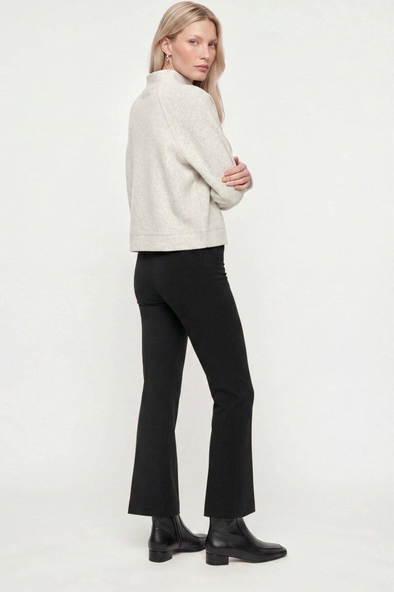 Cropped Sweatshirt mit Stehkragen-Rich & Royal