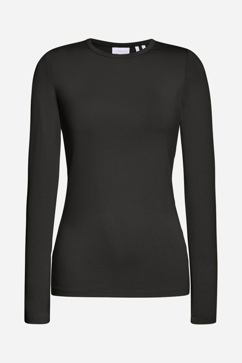 Longsleeve im Bodycon-Schnitt-Rich & Royal