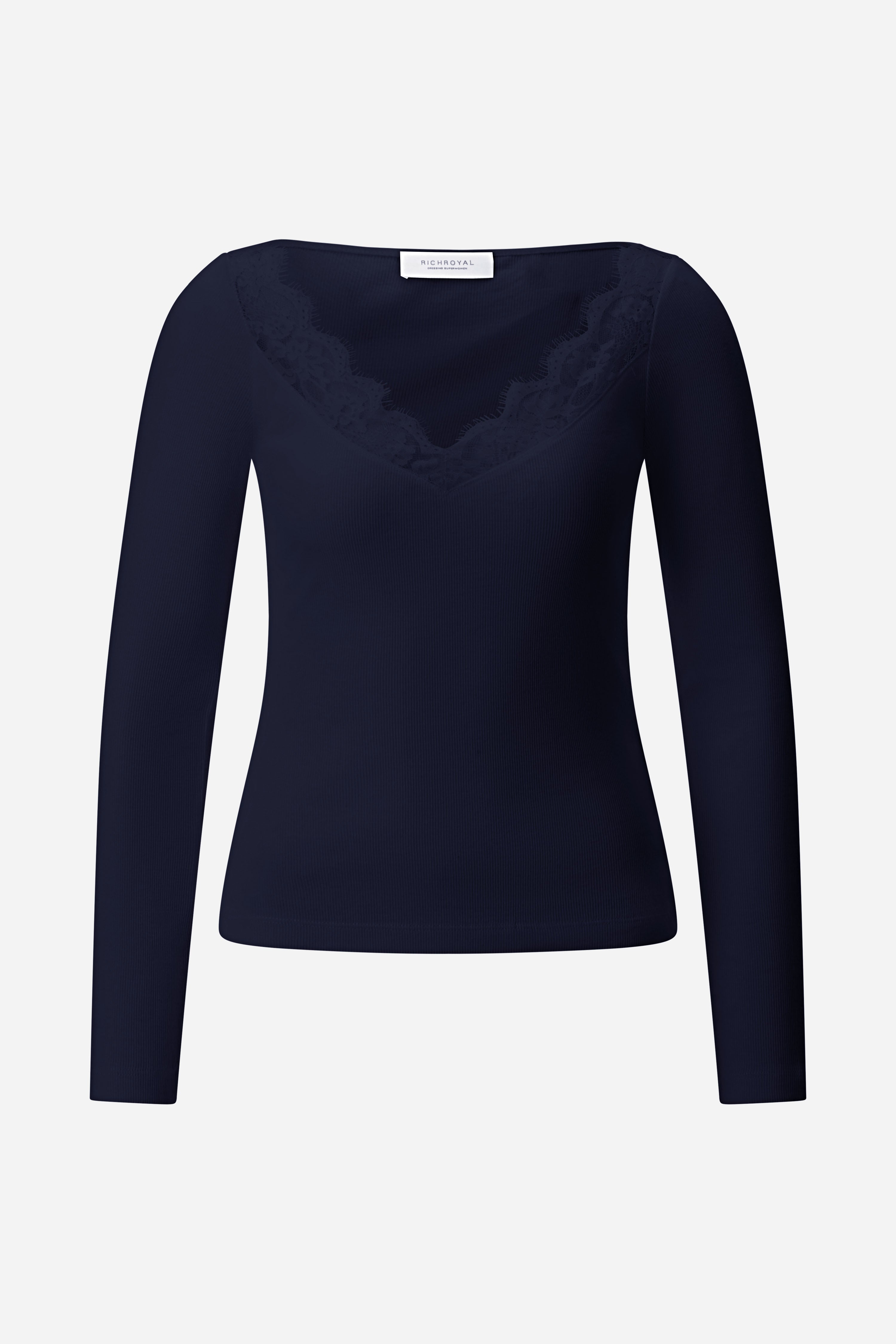 Longsleeve mit Spitze-Rich & Royal