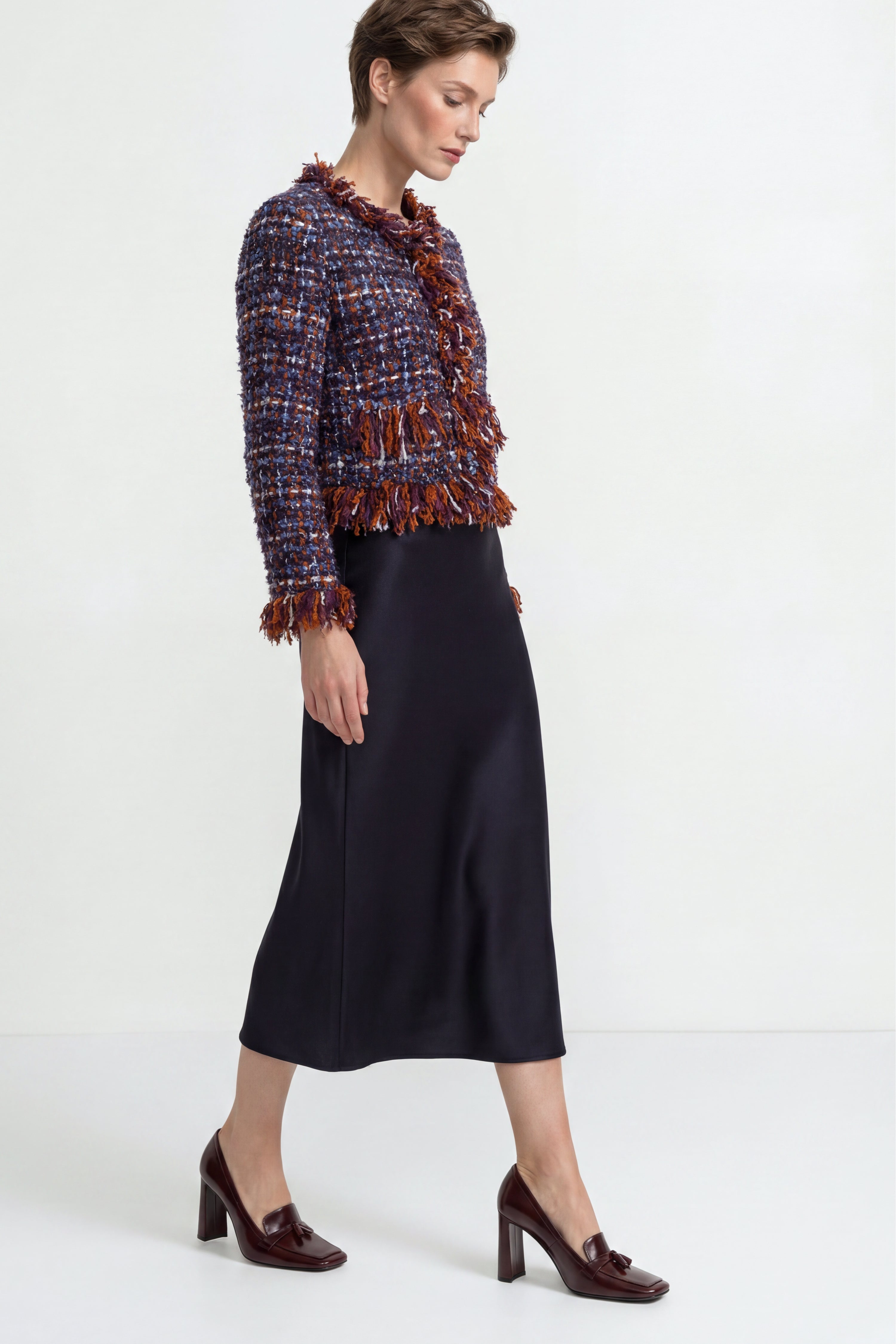 Satin-Midirock-Rich & Royal