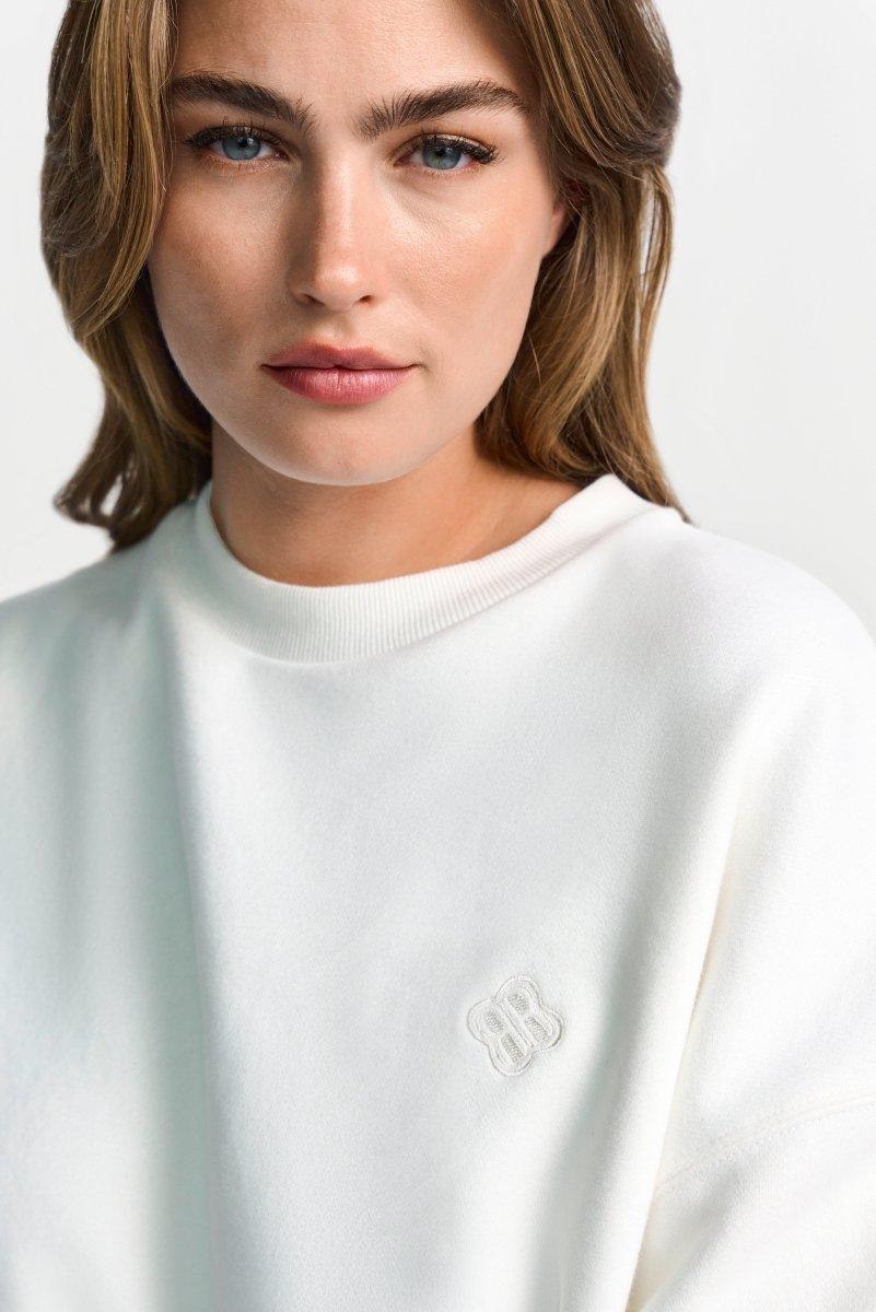 Oversize-Sweater mit Stickerei-Rich & Royal