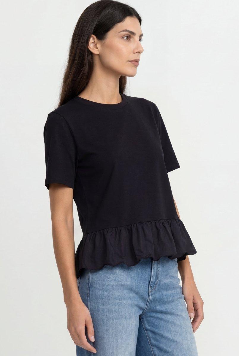 Shirt mit Volantsaum-Rich & Royal