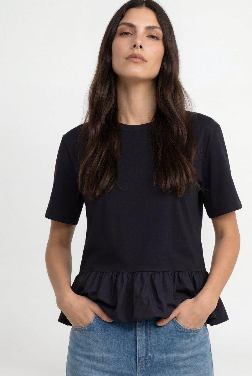 Shirt mit Volantsaum-Rich & Royal