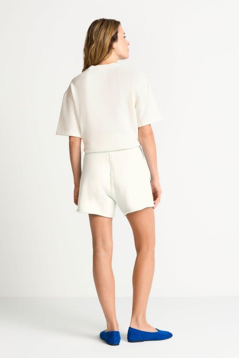 Sweatshorts in Off-White-Rich & Royal