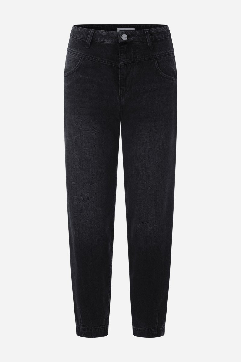 Schwarze Jeans im Slouchy Fit-Rich & Royal