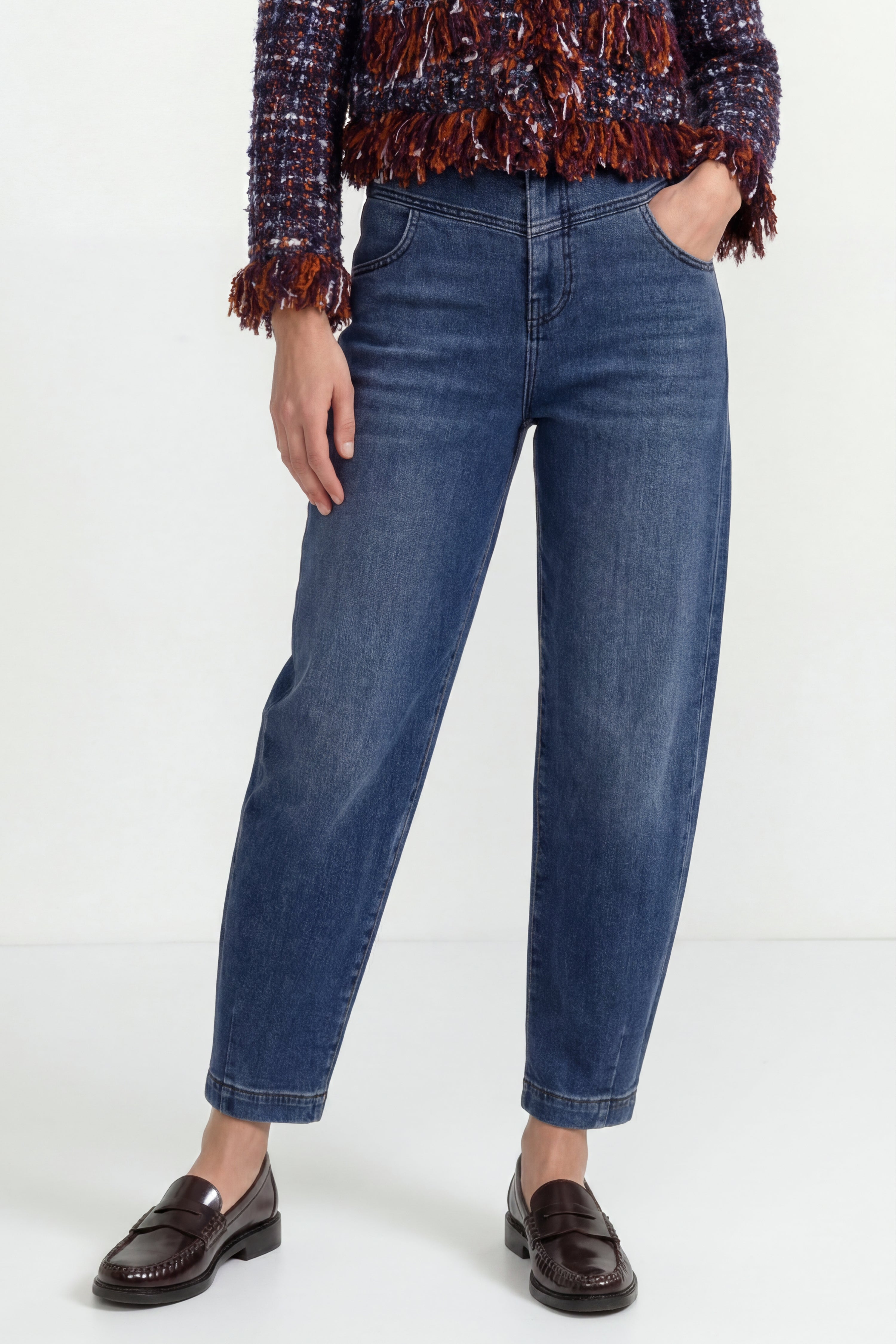 Slouchy Jeans-Rich & Royal